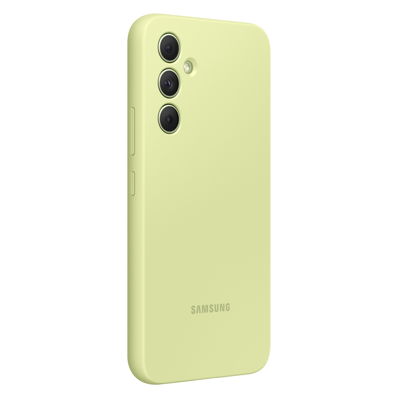 Pokrowiec etui oryginalne Silicone Cover limonkowe SAMSUNG Galaxy A54 5G / 2