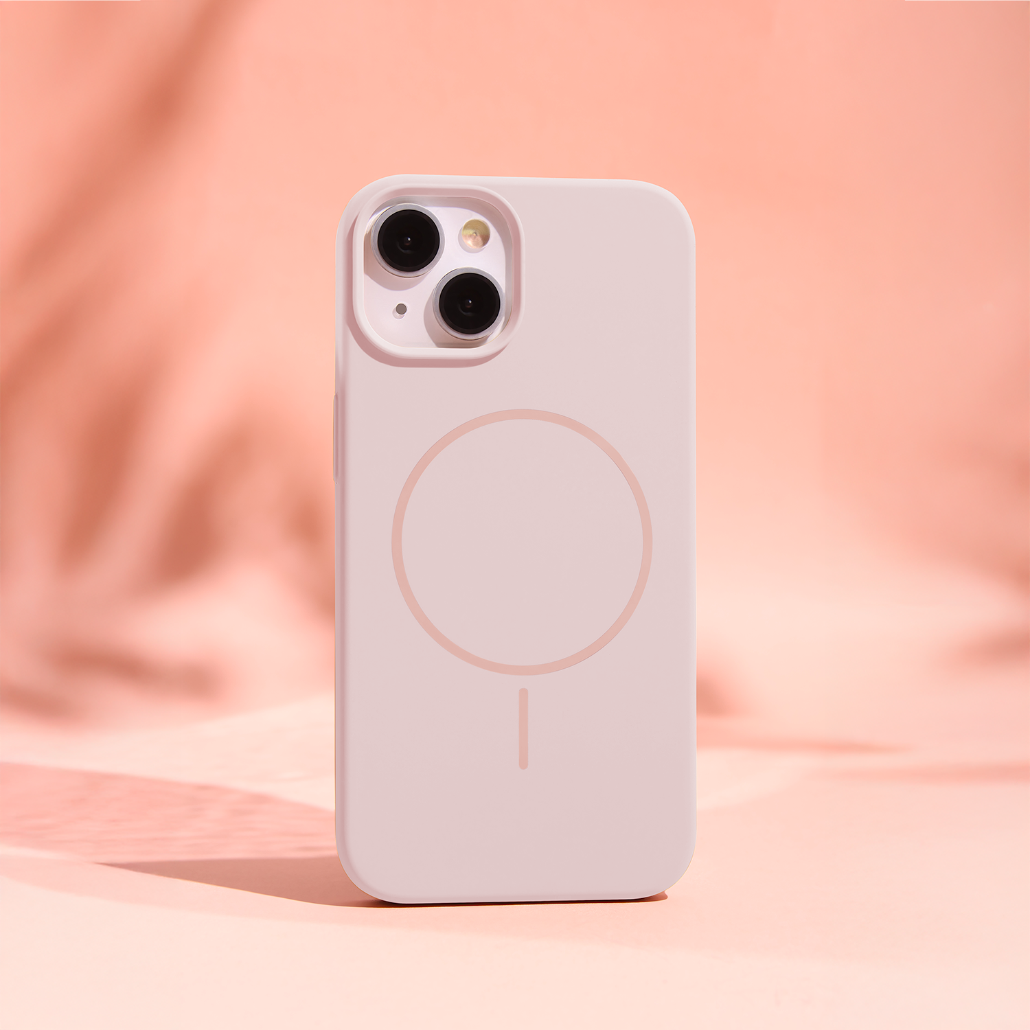Pokrowiec etui Silicone Thin Mag r�owe APPLE iPhone 14 / 4