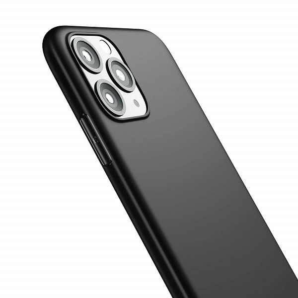 Pokrowiec Nakadka z matowego silikonu 3MK Matt czarna APPLE iPhone 13 Pro Max / 2