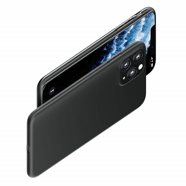 Pokrowiec Nakadka z matowego silikonu 3MK Matt czarna OnePlus 11 5G / 5