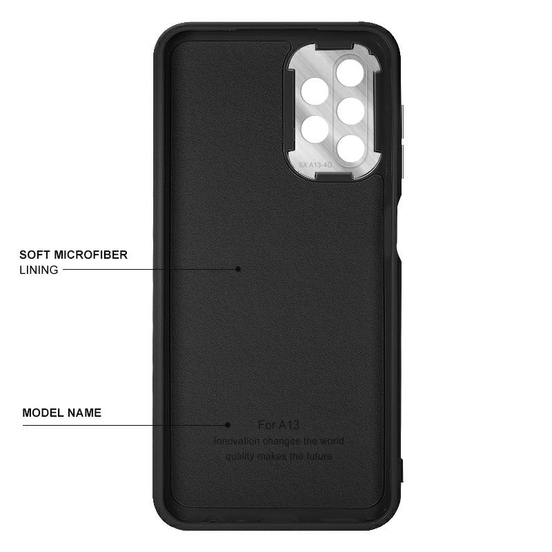 Pokrowiec etui silikonowe Ambi Case czarne SAMSUNG Galaxy A53 5G / 2