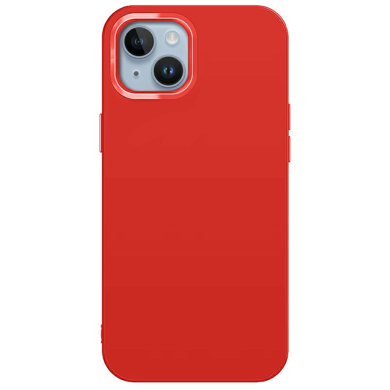 Pokrowiec etui silikonowe Ambi Case czerwone APPLE iPhone 13 Pro