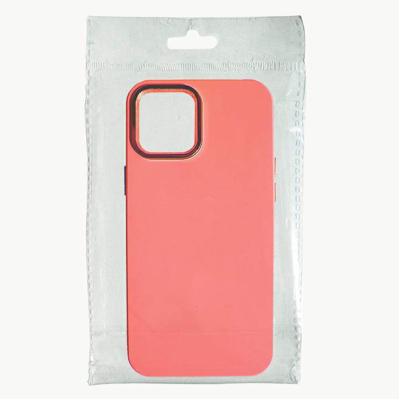 Pokrowiec etui silikonowe Ambi Case czerwone APPLE iPhone 13 Pro Max / 4