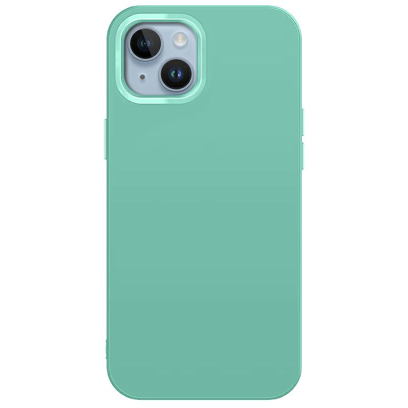 Pokrowiec etui silikonowe Ambi Case zielone APPLE iPhone 14