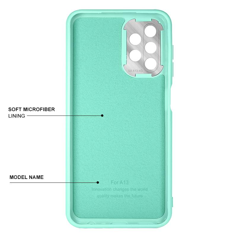 Pokrowiec etui silikonowe Ambi Case zielone SAMSUNG Galaxy A54 5G / 2