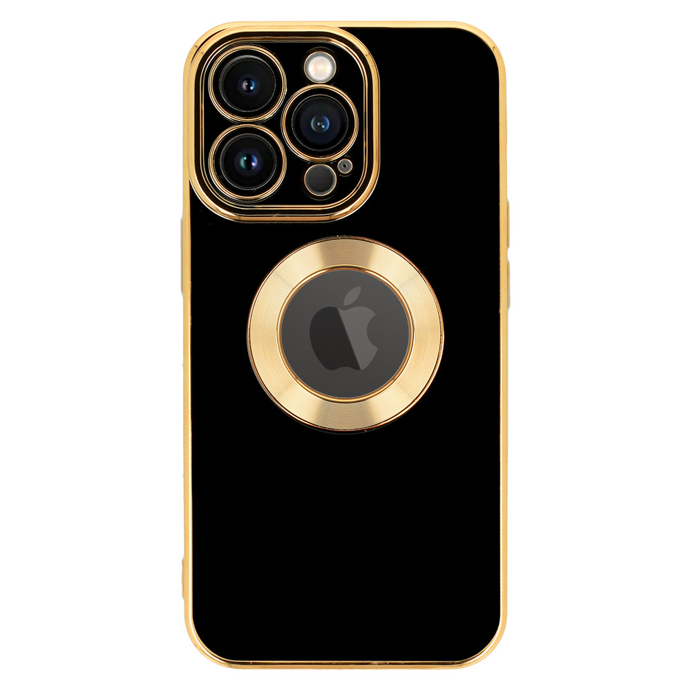 Pokrowiec etui silikonowe Beauty Case czarne APPLE iPhone 12 Pro / 2