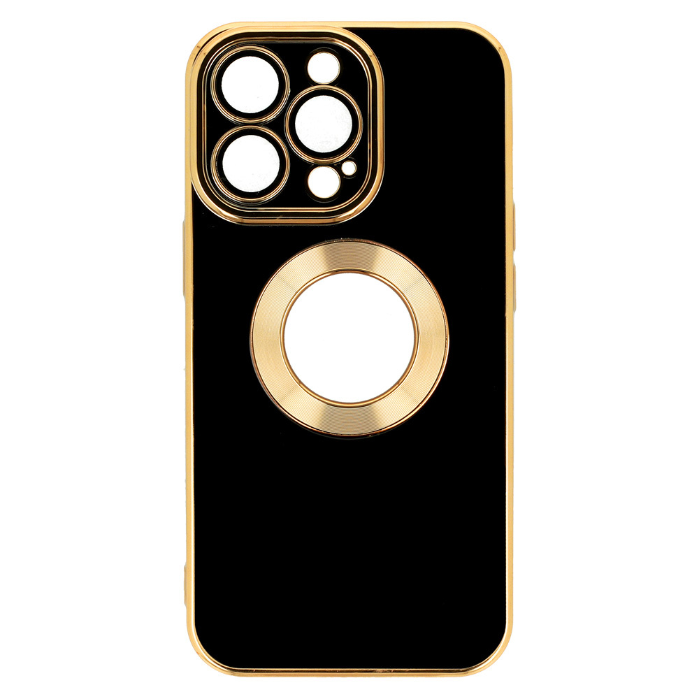 Pokrowiec etui silikonowe Beauty Case czarne APPLE iPhone 14 Pro Max / 3