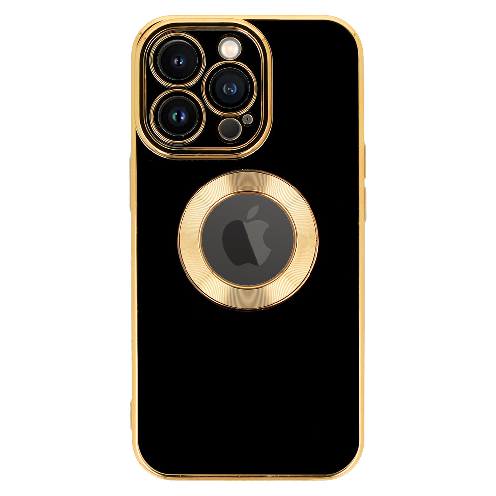 Pokrowiec etui silikonowe Beauty Case czarne APPLE iPhone 15 Pro / 2
