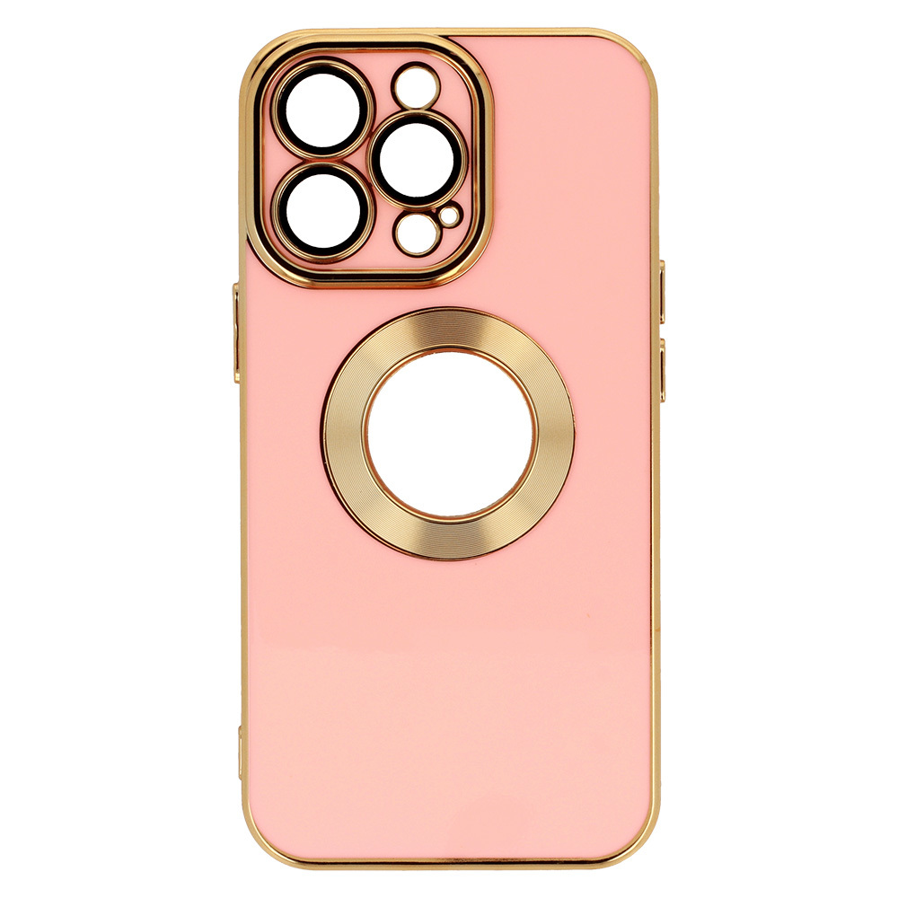 Pokrowiec etui silikonowe Beauty Case rowe APPLE iPhone 12 / 4