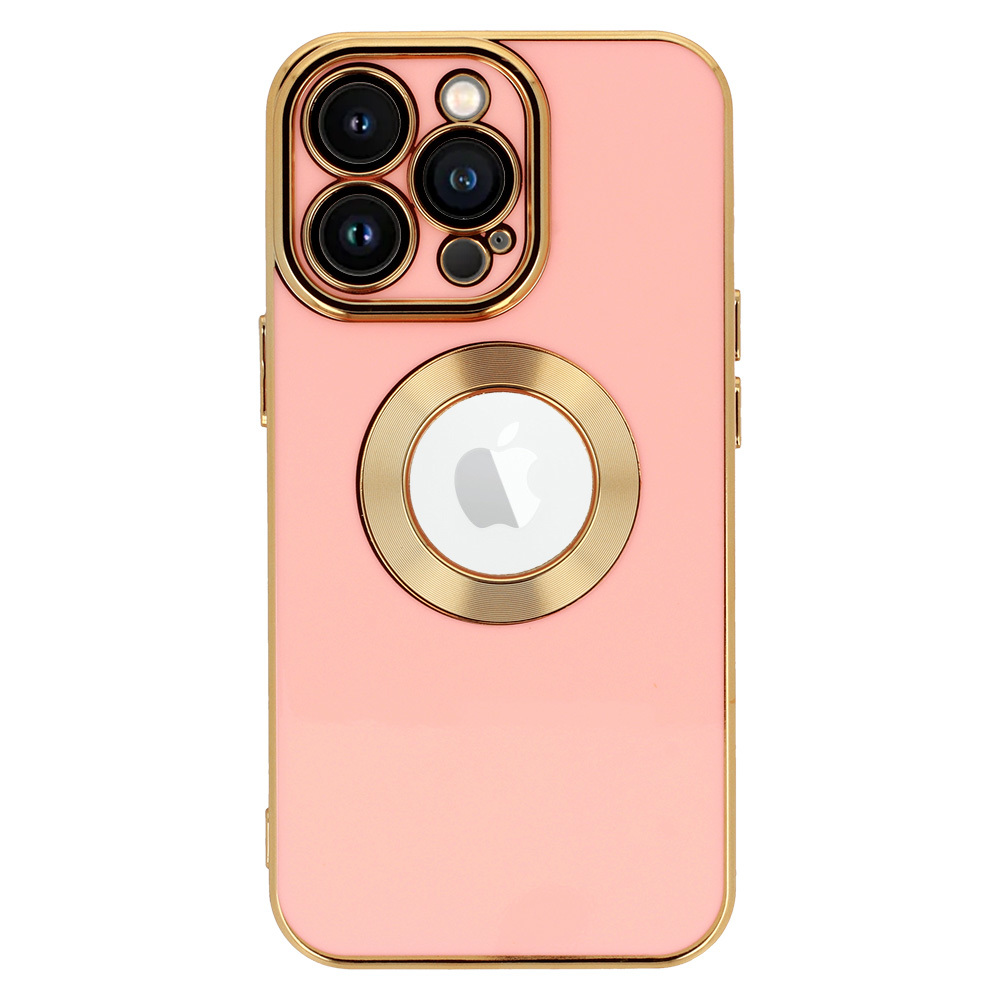 Pokrowiec etui silikonowe Beauty Case rowe APPLE iPhone 12 Pro / 2