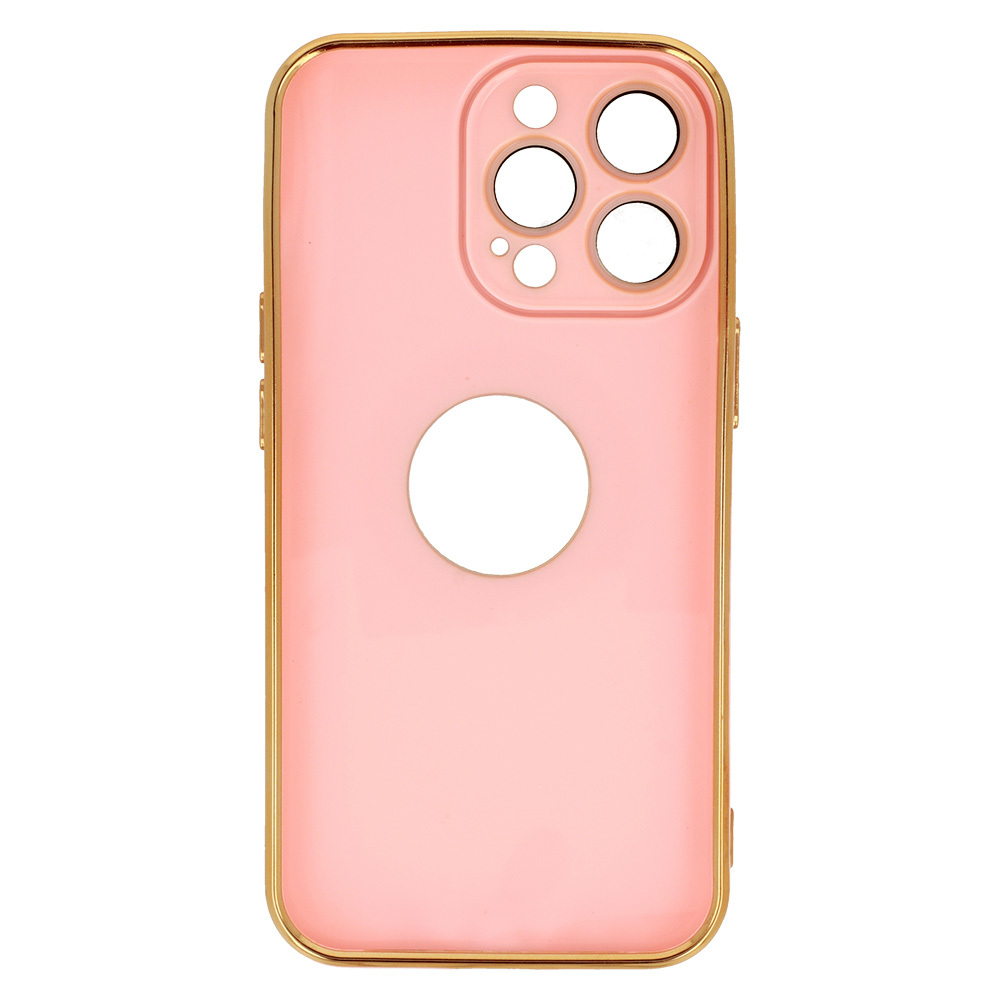 Pokrowiec etui silikonowe Beauty Case rowe APPLE iPhone 13 Pro / 5