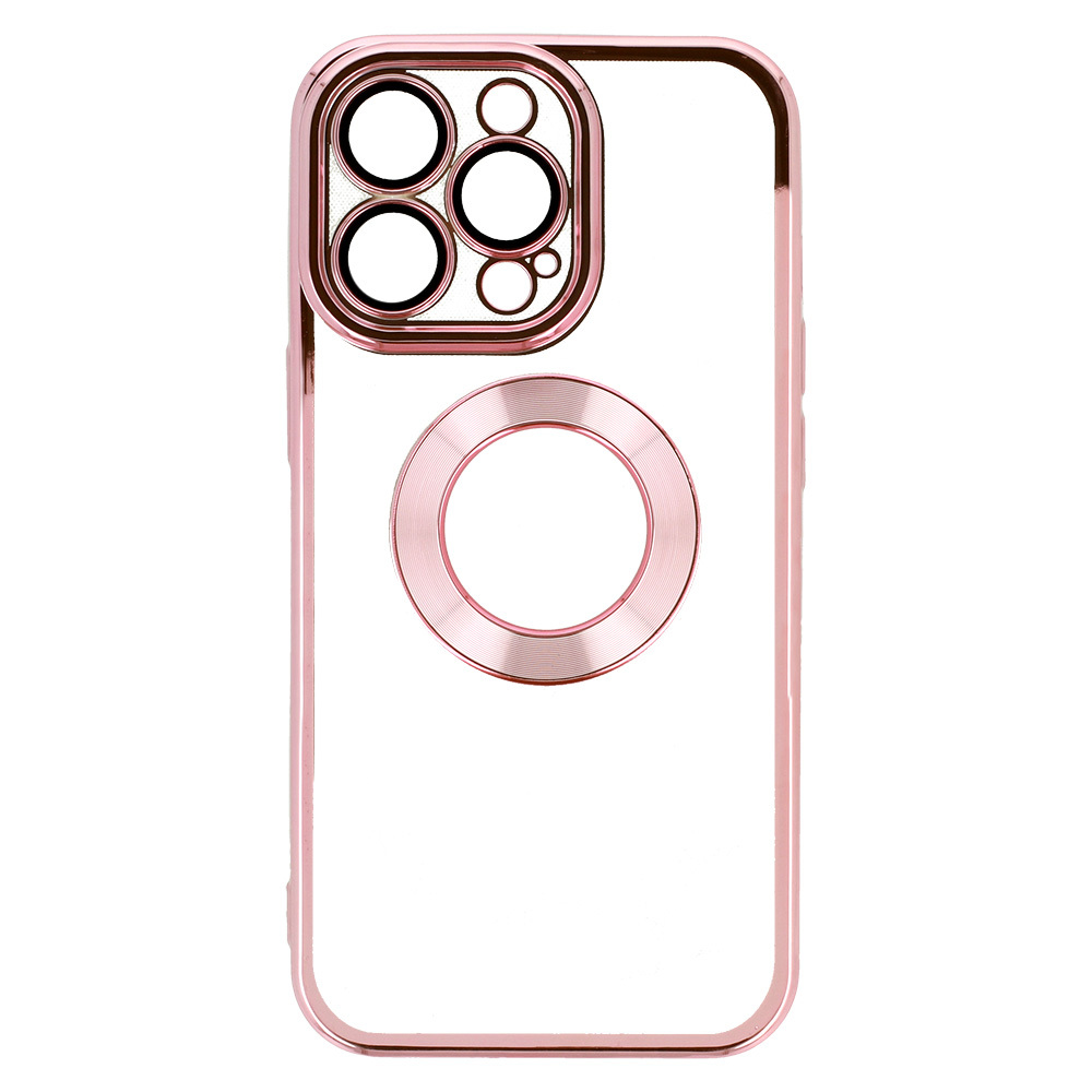 Pokrowiec etui silikonowe Beauty Clear Case rowe APPLE iPhone 14 Plus / 4