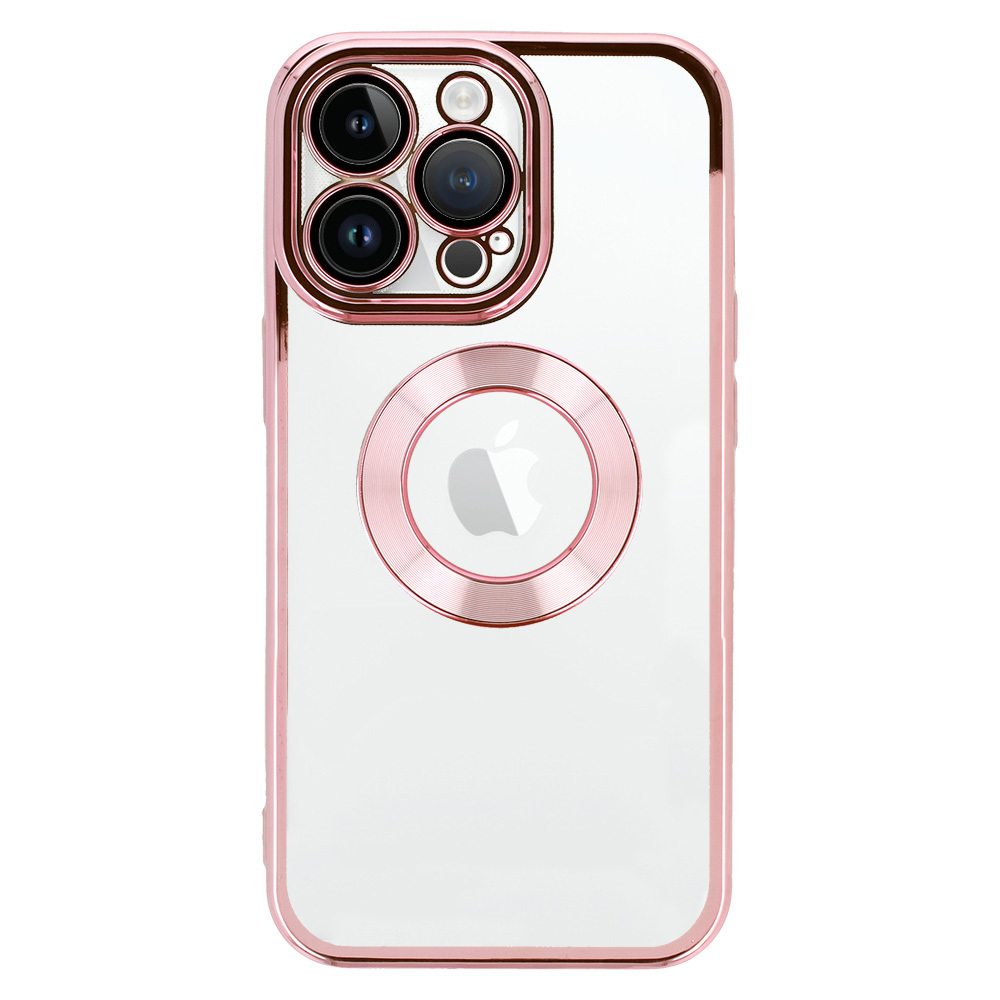 Pokrowiec etui silikonowe Beauty Clear Case rowe APPLE iPhone 14 Pro / 4