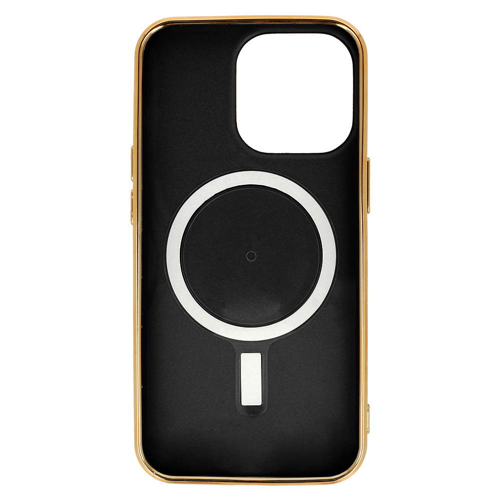 Pokrowiec etui silikonowe Beauty Magsafe Case czarne APPLE iPhone 14 Pro Max / 5