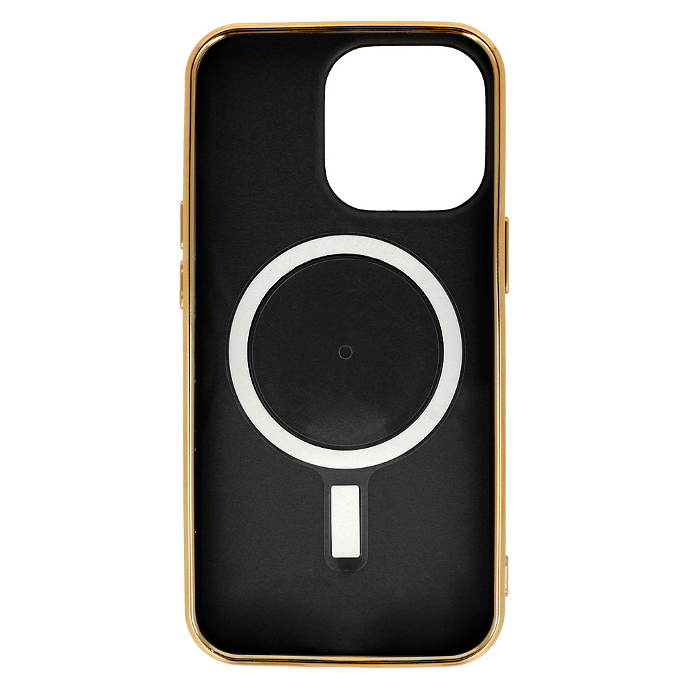 Pokrowiec etui silikonowe Beauty Magsafe Case czarne APPLE iPhone 15 Pro Max / 5