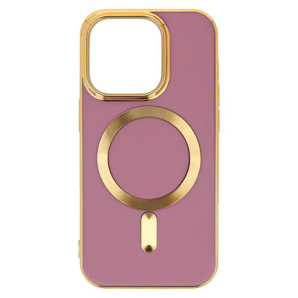 Pokrowiec etui silikonowe Beauty Magsafe Case fioletowe APPLE iPhone 14 Pro / 3