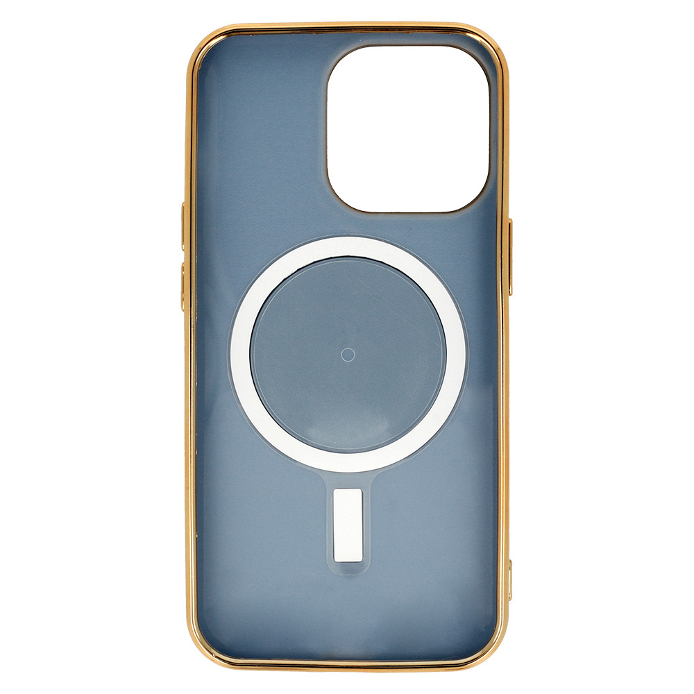 Pokrowiec etui silikonowe Beauty Magsafe Case niebieskie APPLE iPhone 12 Pro / 5