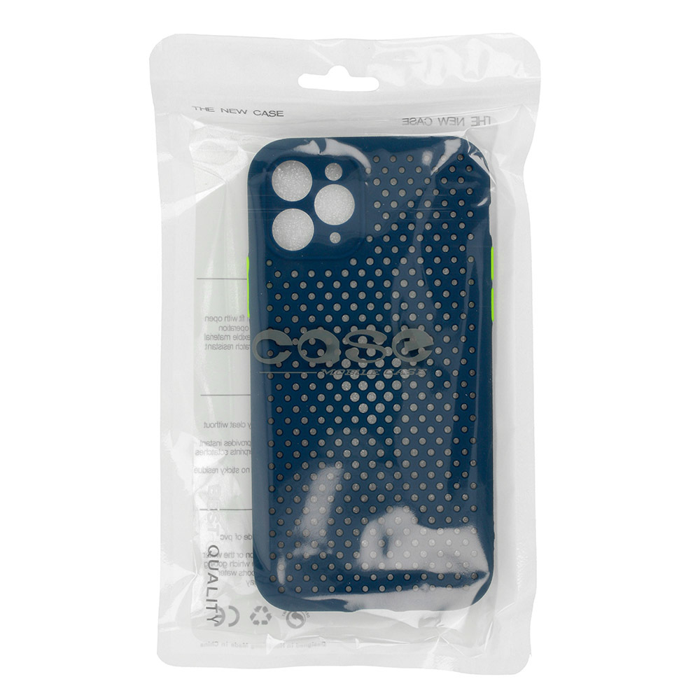 Pokrowiec etui silikonowe Breath Case czarne APPLE iPhone 12 Pro / 9