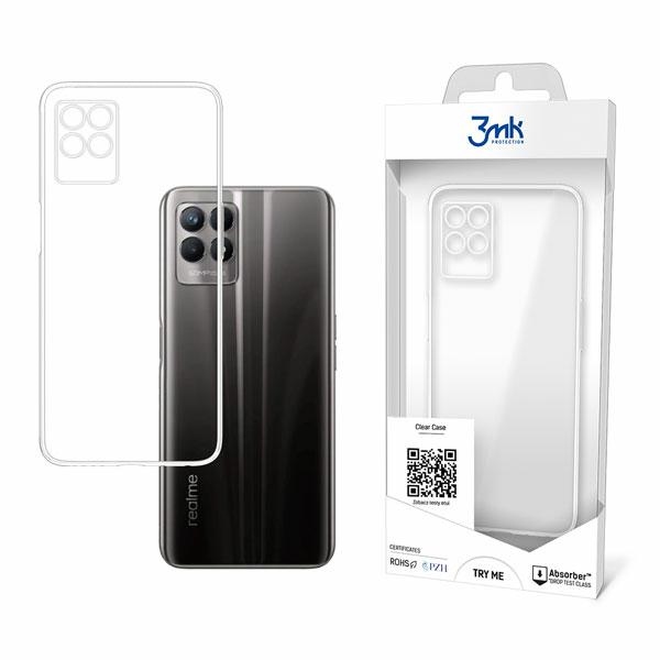 Pokrowiec etui silikonowe Clear Case 3MK przeroczyste Realme 8i