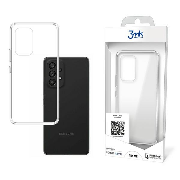 Pokrowiec etui silikonowe Clear Case 3MK przeroczyste SAMSUNG Galaxy A53 5G