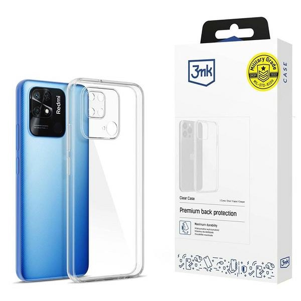 Pokrowiec etui silikonowe Clear Case 3MK przeroczyste Xiaomi Redmi 10C