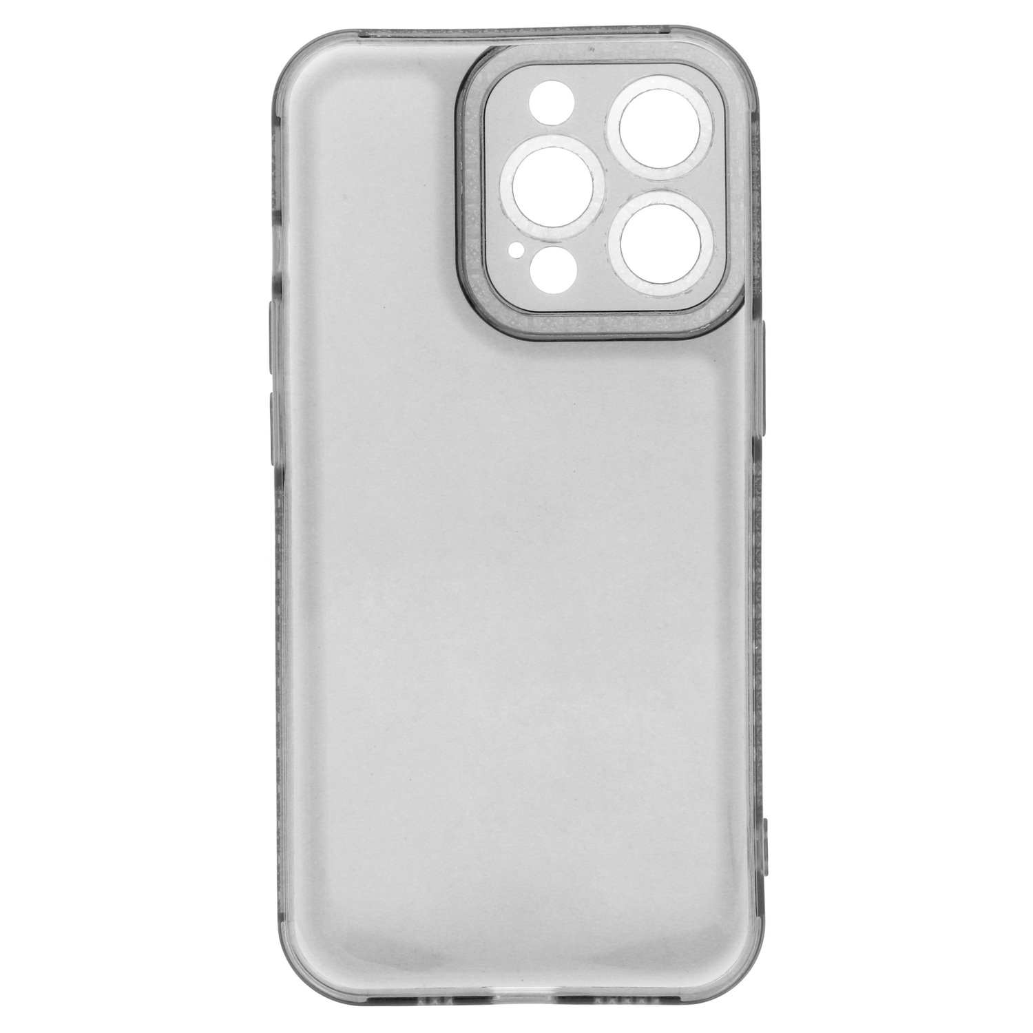 Pokrowiec etui silikonowe Crystal Diamond Case czarne APPLE iPhone 12 Pro / 5