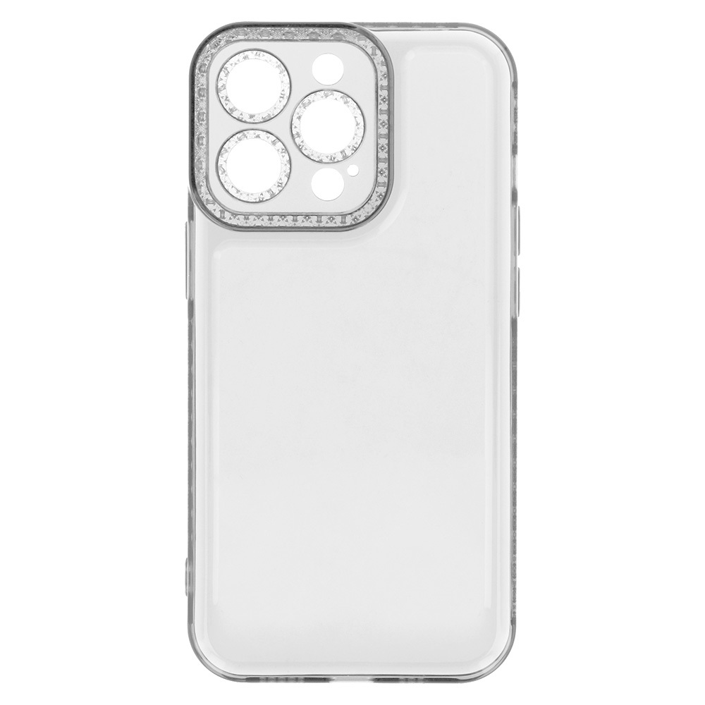 Pokrowiec etui silikonowe Crystal Diamond Case przezroczyste APPLE iPhone 11 / 4