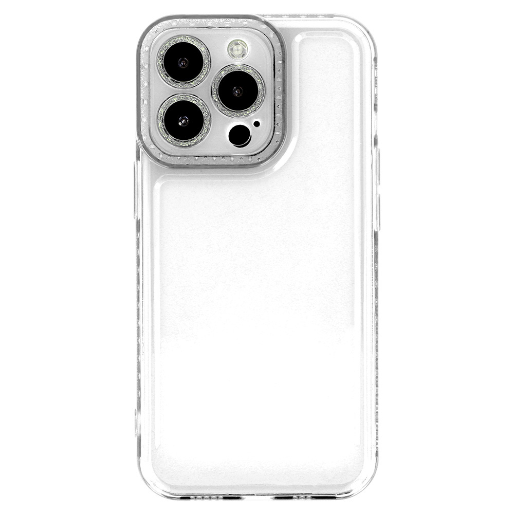 Pokrowiec etui silikonowe Crystal Diamond Case przezroczyste APPLE iPhone 13 Pro Max / 2