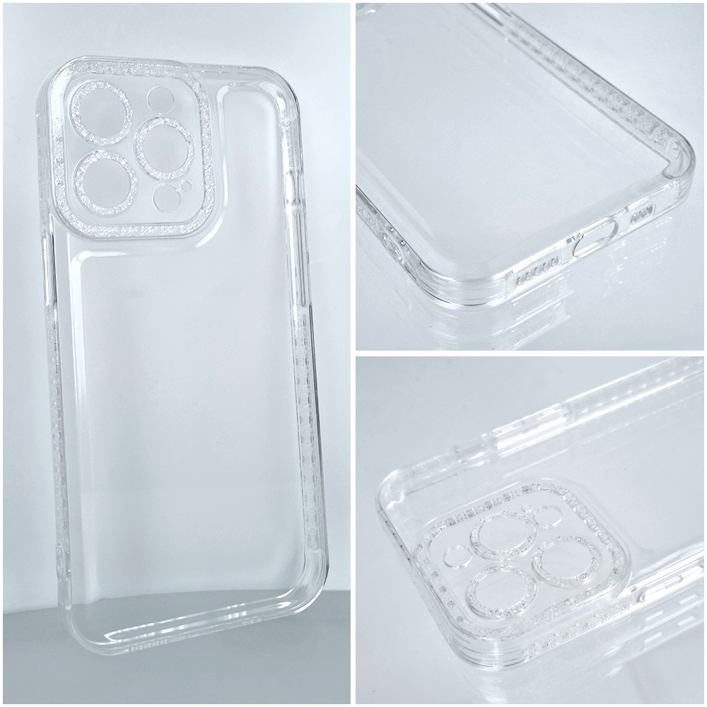 Pokrowiec etui silikonowe Crystal Diamond Case przezroczyste Xiaomi Redmi Note 11 / 6