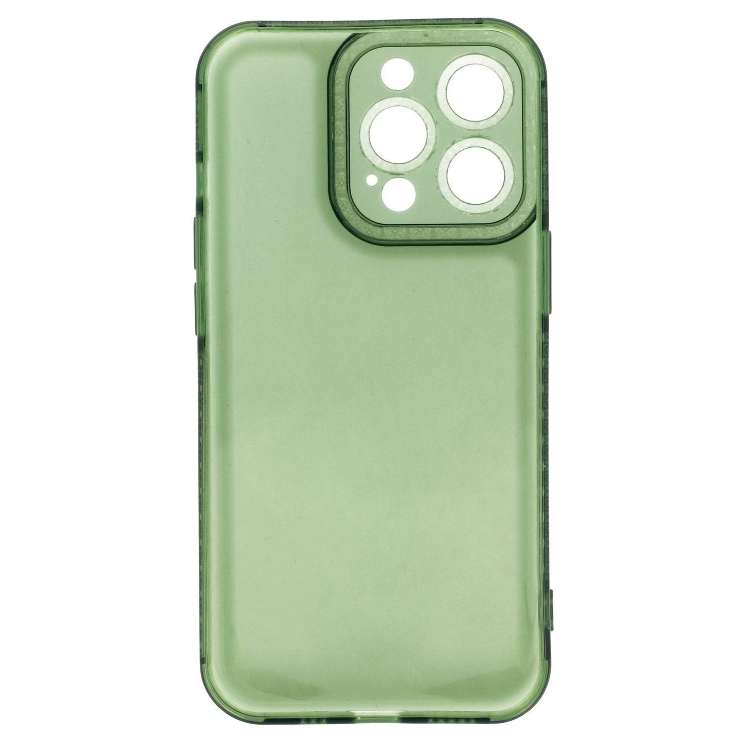 Pokrowiec etui silikonowe Crystal Diamond Case zielone APPLE iPhone 14 Plus / 5
