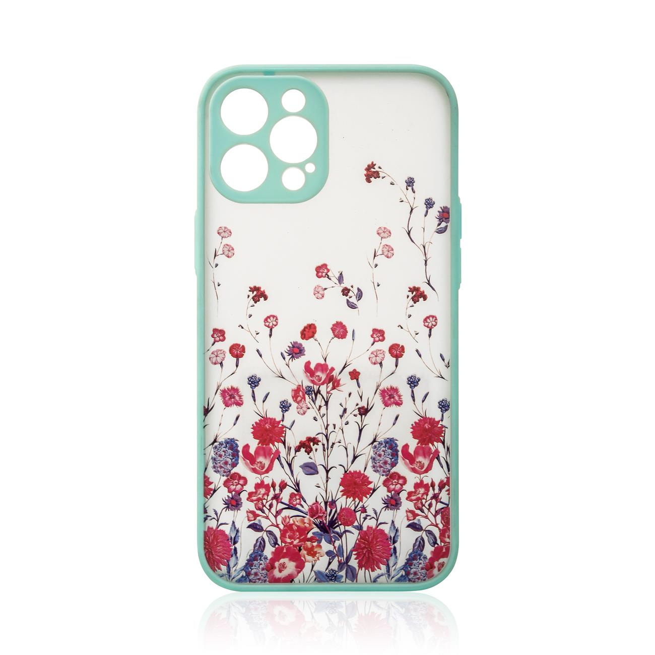 Pokrowiec etui silikonowe Design Case Kwiaty mitowe APPLE iPhone 13