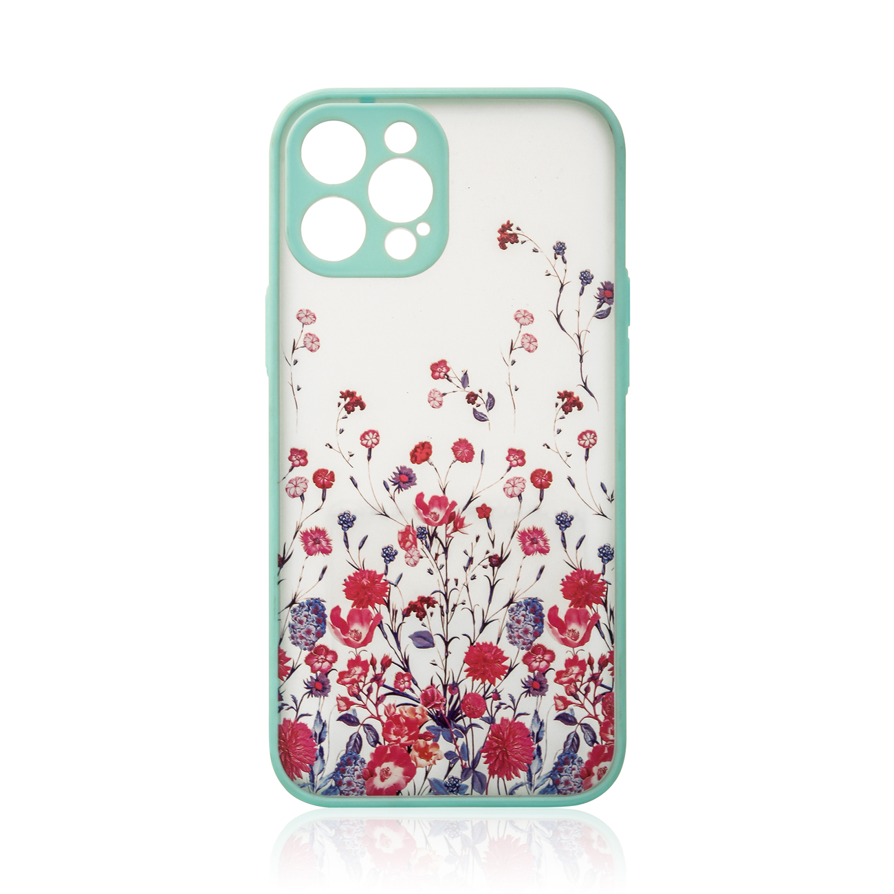 Pokrowiec etui silikonowe Design Case Kwiaty mitowe APPLE iPhone 13 Pro Max