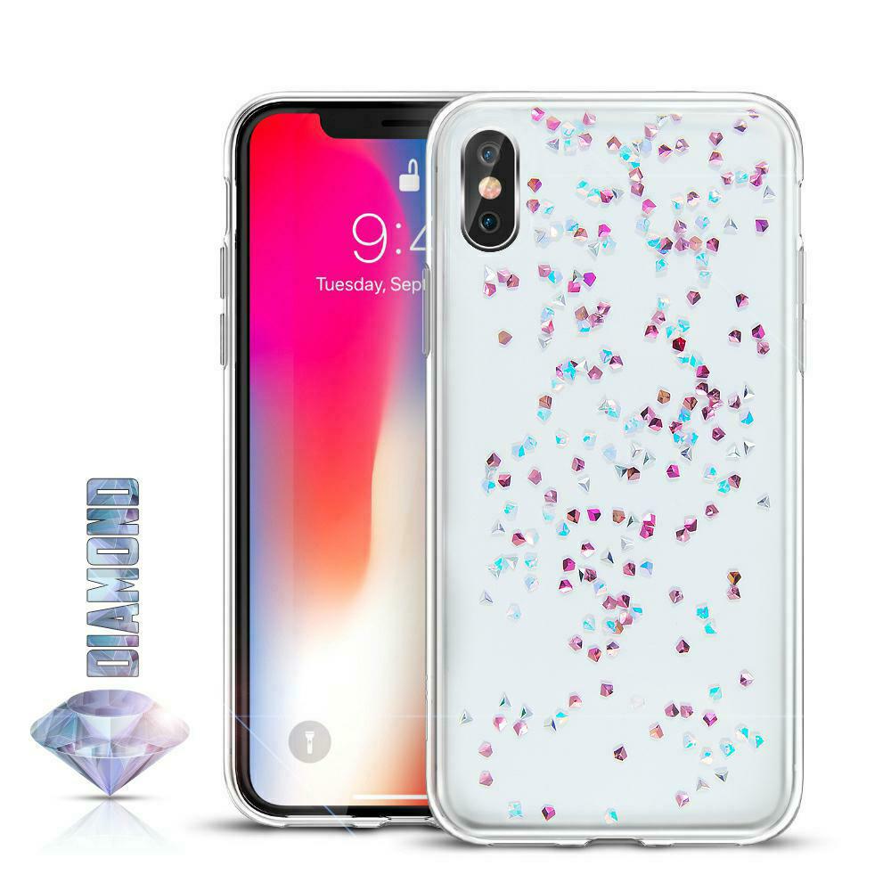 Pokrowiec etui silikonowe Diamond Case przeroczyste APPLE iPhone 13