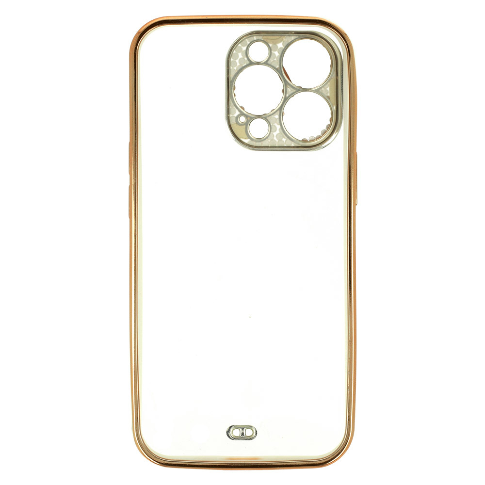Pokrowiec etui silikonowe Diamond Lens Case biae APPLE iPhone 12 Pro Max / 5