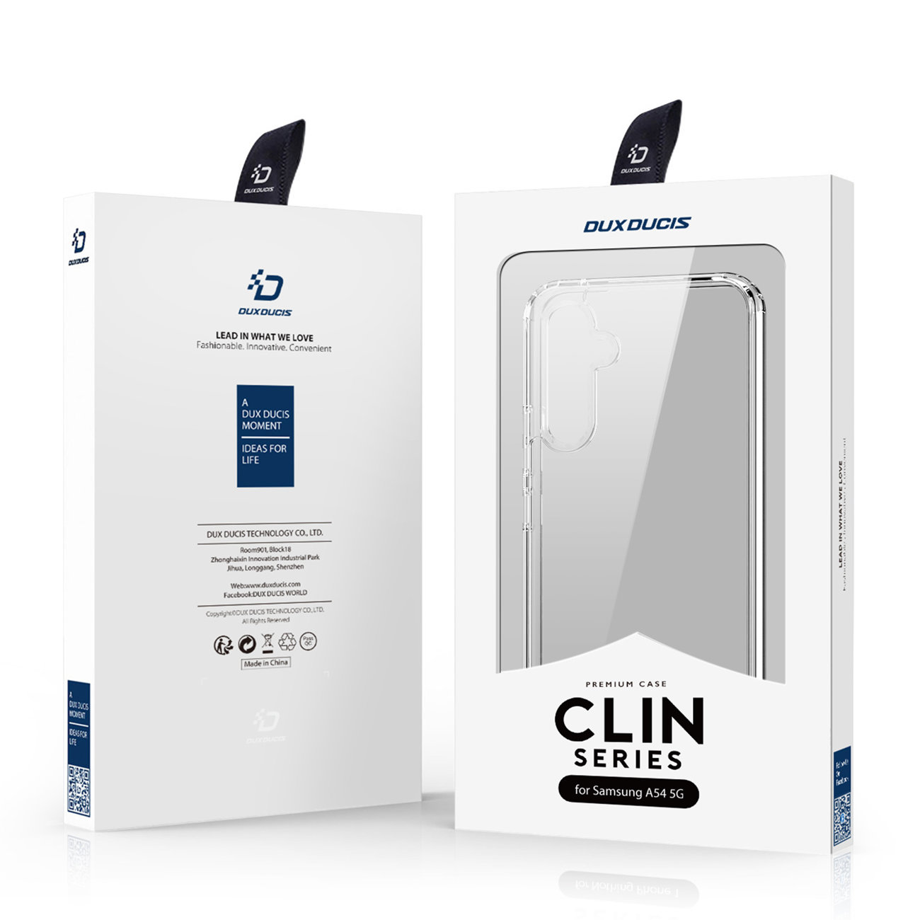 Pokrowiec etui silikonowe Dux Ducis Clin przeroczyste SAMSUNG Galaxy A54 5G / 10