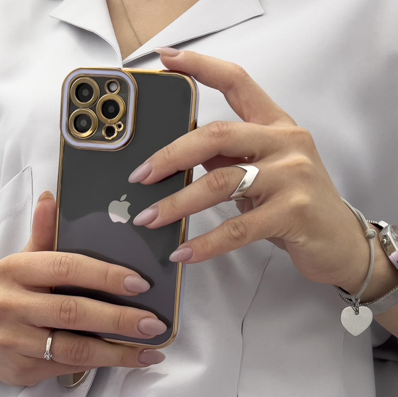 Pokrowiec etui silikonowe Fashion Case biae Xiaomi Redmi Note 11 Pro / 5