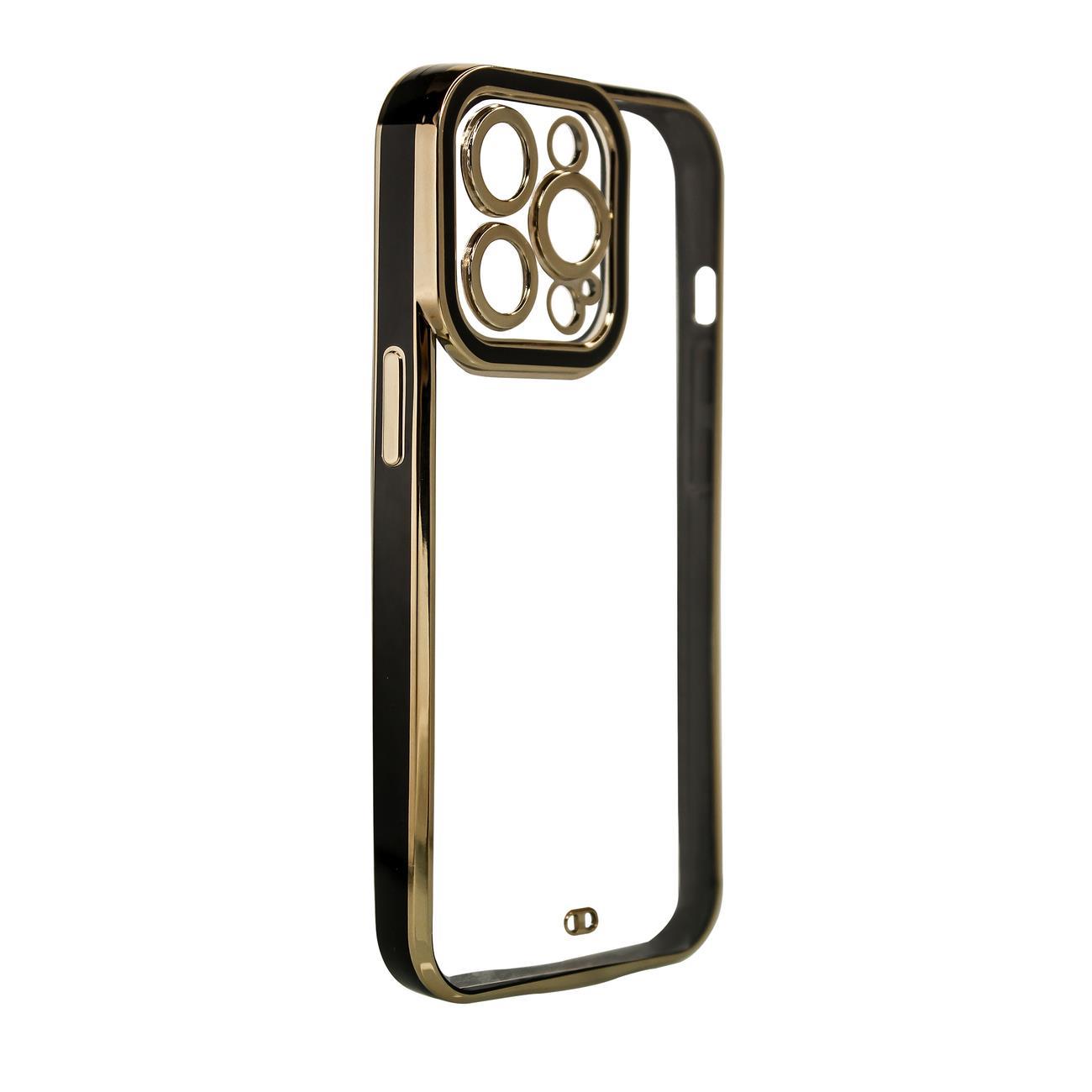 Pokrowiec etui silikonowe Fashion Case czarne APPLE iPhone 12 Pro Max
