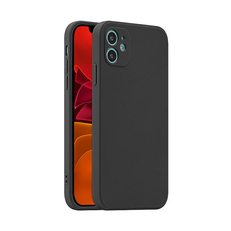 Pokrowiec etui silikonowe Fosca Case czarne Oppo A91