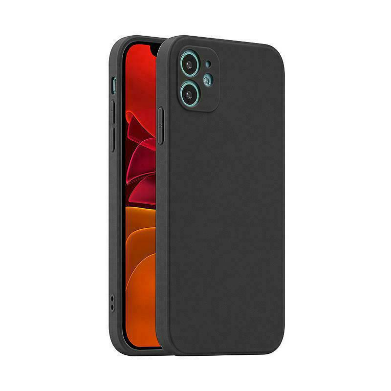 Pokrowiec etui silikonowe Fosca Case czarne SAMSUNG Galaxy A23 5G