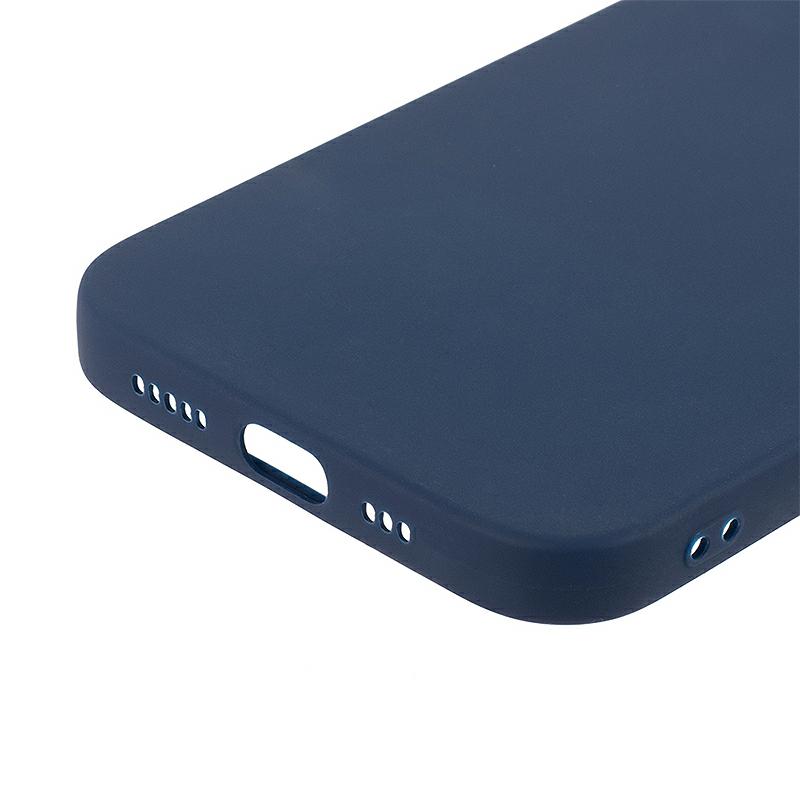 Pokrowiec etui silikonowe Fosca Case granatowe APPLE iPhone 13 / 4