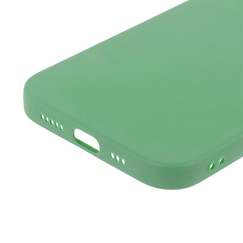 Pokrowiec etui silikonowe Fosca Case zielone APPLE iPhone 11 / 4