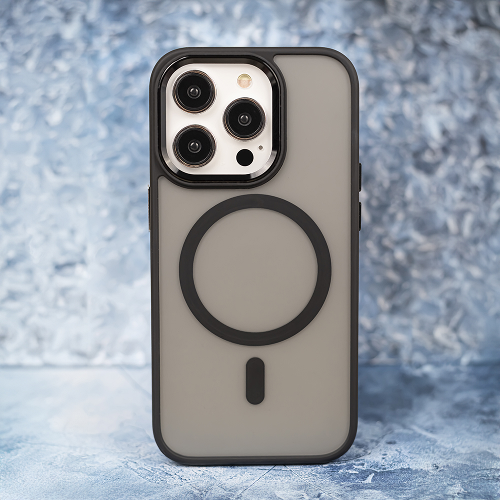 Pokrowiec etui silikonowe Frozen Mag czarne SAMSUNG Galaxy S26 Ultra / 7