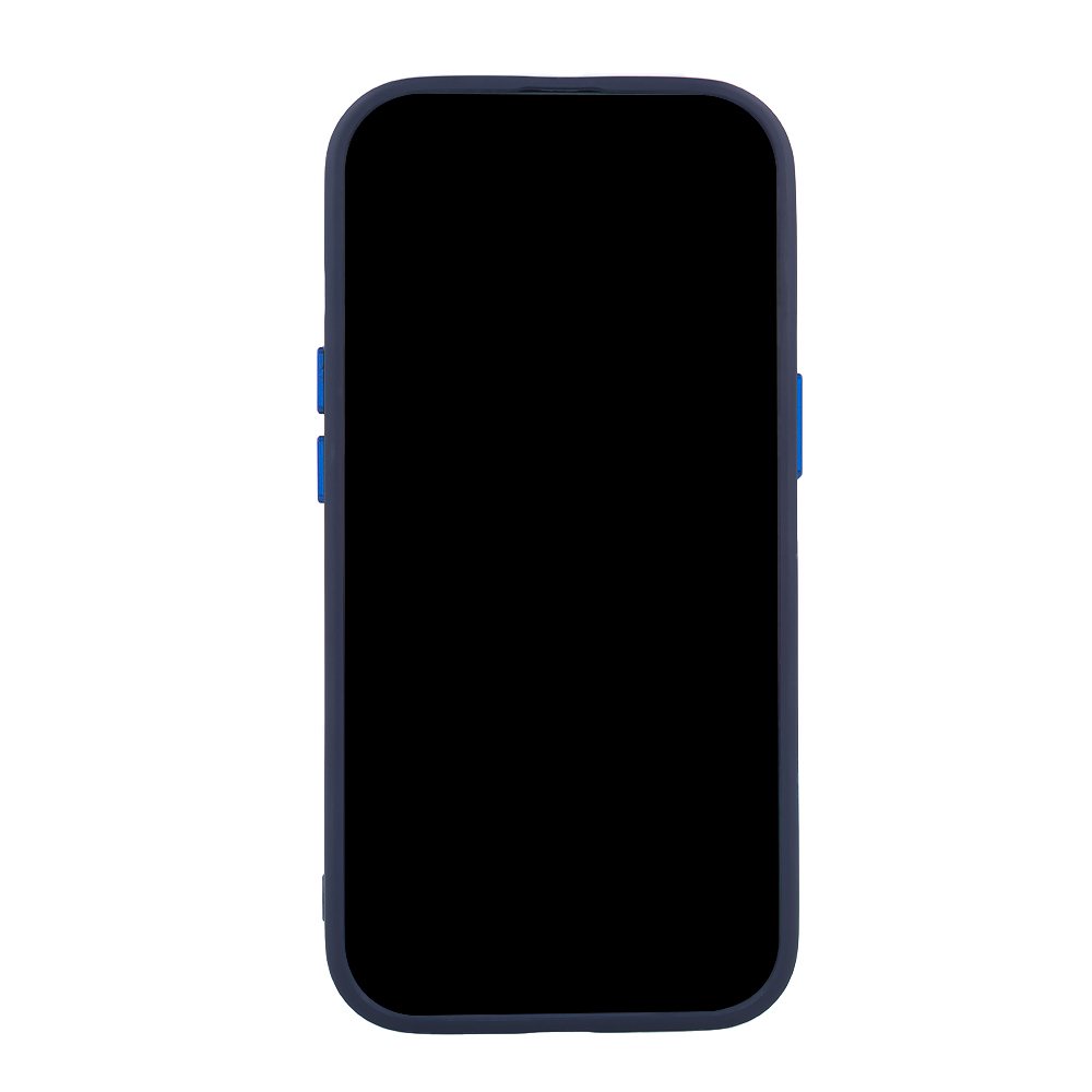 Pokrowiec etui silikonowe Frozen Mag granatowe APPLE iPhone 16 Pro Max / 5