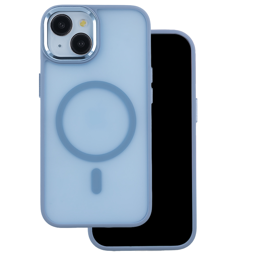 Pokrowiec etui silikonowe Frozen Mag niebieskie APPLE iPhone 13