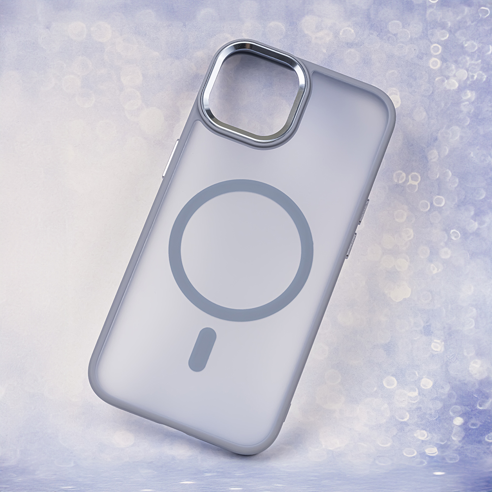 Pokrowiec etui silikonowe Frozen Mag niebieskie SAMSUNG Galaxy S24 FE / 8