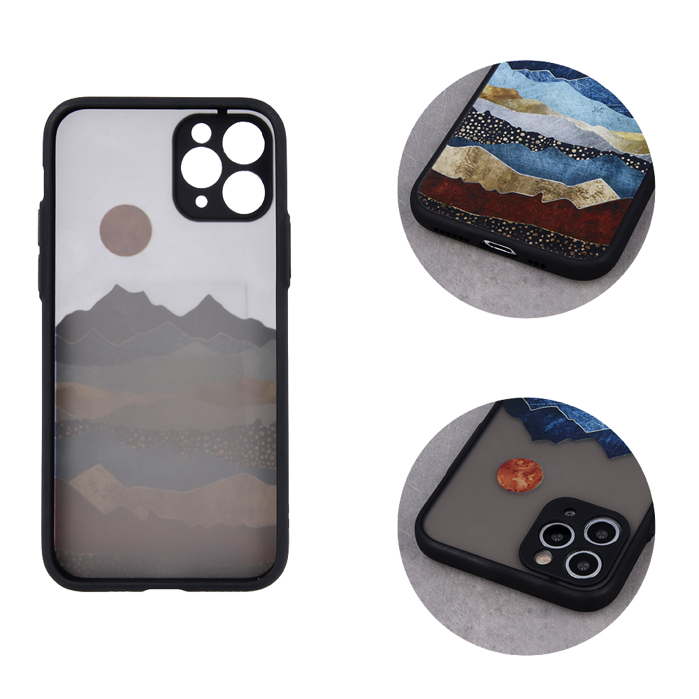 Pokrowiec etui silikonowe Landscape wzr 1 APPLE iPhone 13 / 2