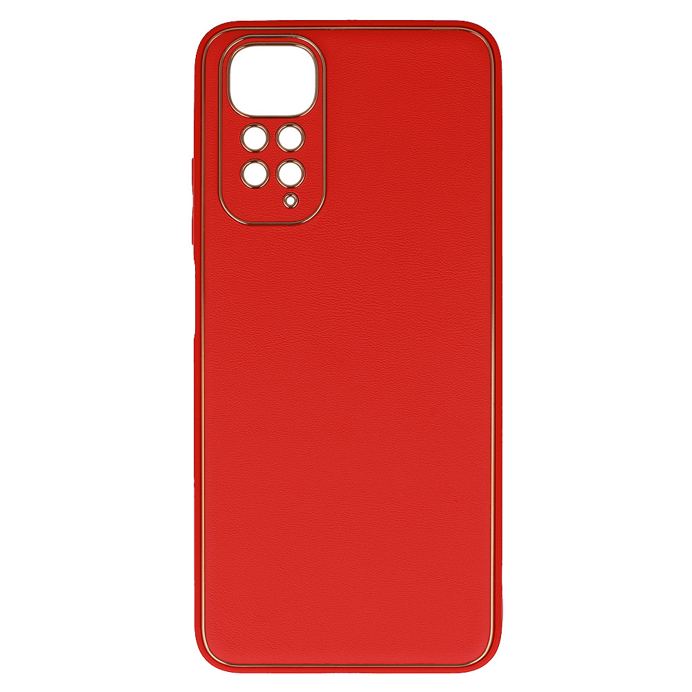 Pokrowiec etui silikonowe Luxury Case czerwone Xiaomi Redmi Note 11 / 2