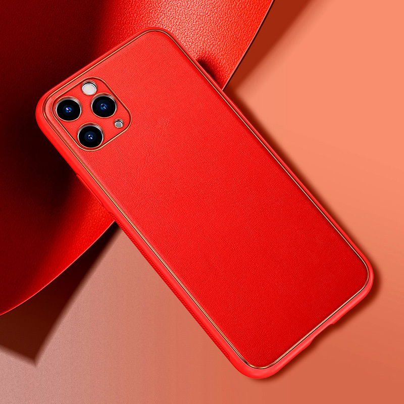 Pokrowiec etui silikonowe Luxury Case czerwone Xiaomi Redmi Note 11 / 4