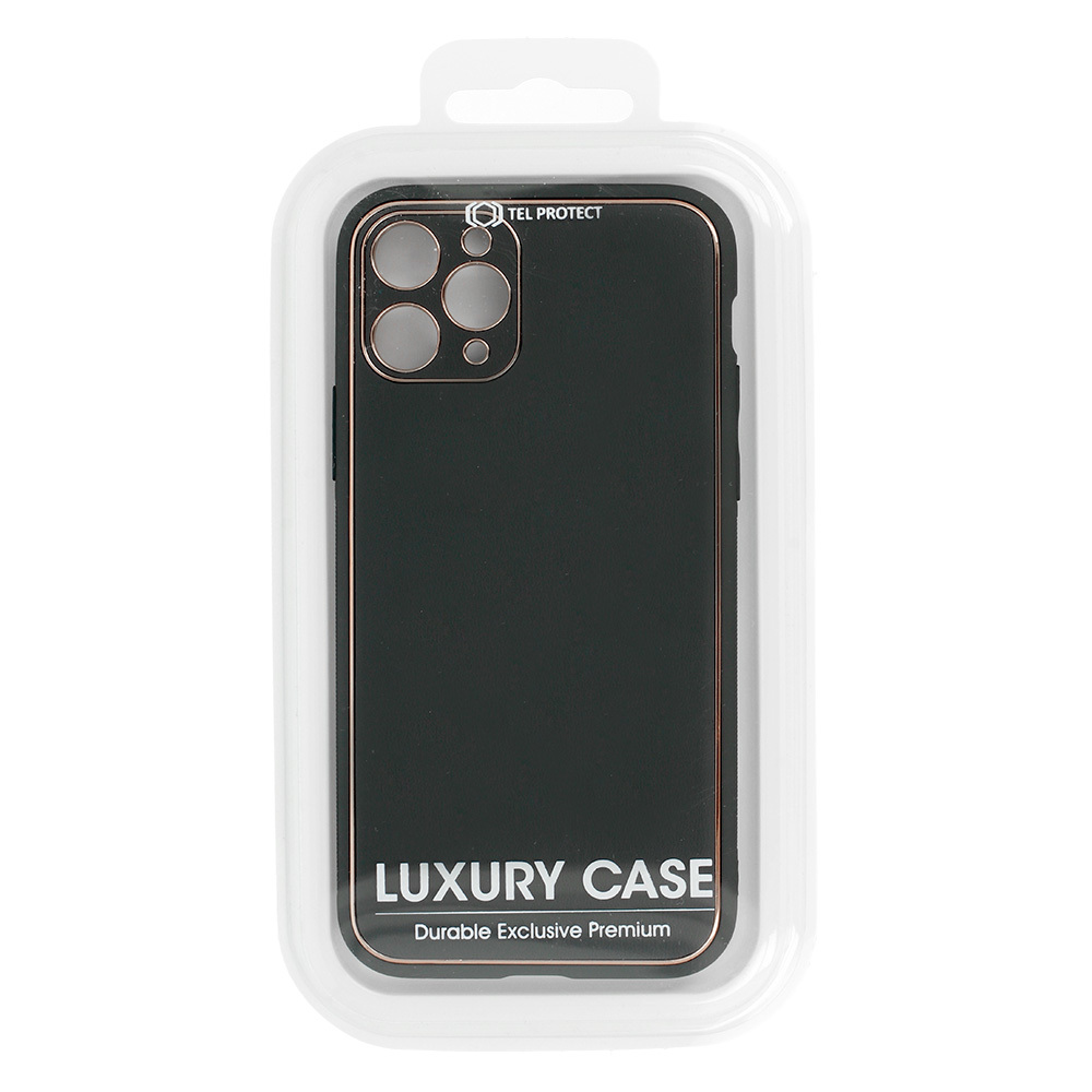 Pokrowiec etui silikonowe Luxury Case szare SAMSUNG Galaxy A20s / 3