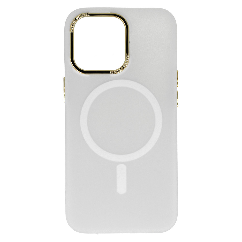 Pokrowiec etui silikonowe Magnetic Frosted Case biae APPLE iPhone 11 Pro / 4